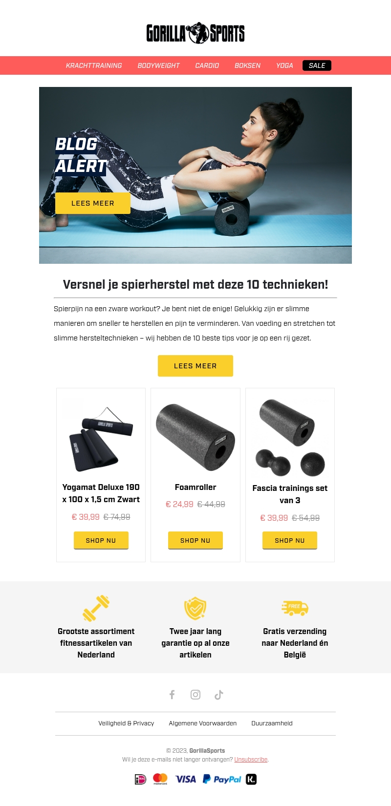 💪 Last van spierpijn? 10 tips om snel te herstellen! 💪 Last van spierpijn? 10 tips om snel te herstellen!