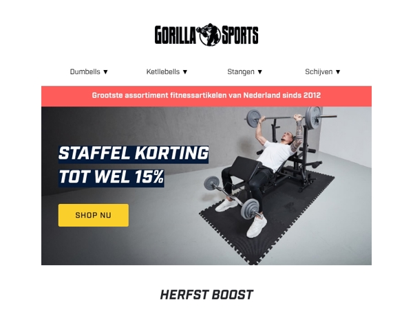 🍁 Herfstboost tijd om te besparen!