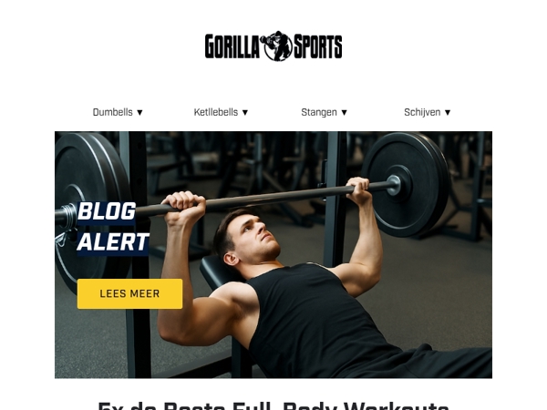 🔥 Boost je progressie: 5 Full-body workouts die echt werken
