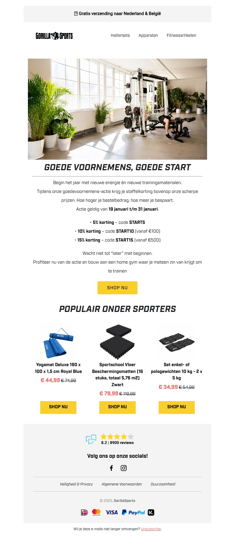 Geen excuses. Pak tot 15% voordeel Geen excuses. Pak tot 15% voordeel