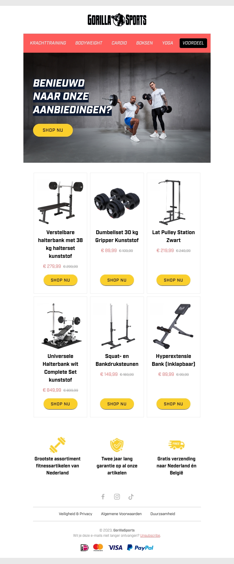 Topdeals van de week: 10 producten met korting! Topdeals van de week: 10 producten met korting!