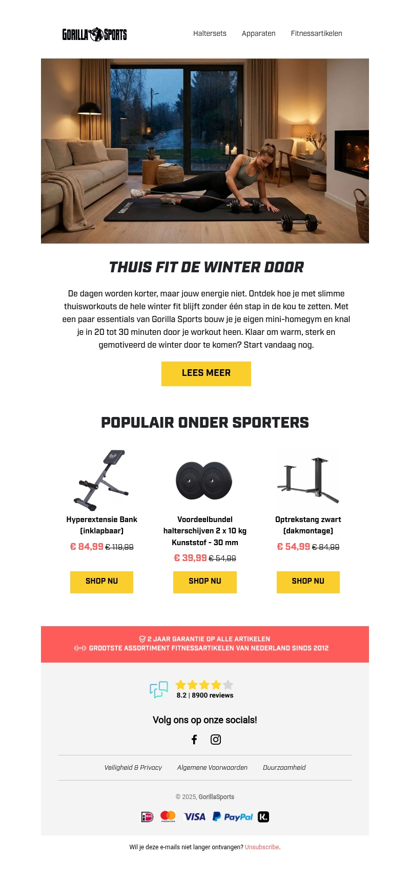 ❄️ Geen zin in kou? Zo blijf je thuis sterk deze winter ❄️ Geen zin in kou? Zo blijf je thuis sterk deze winter