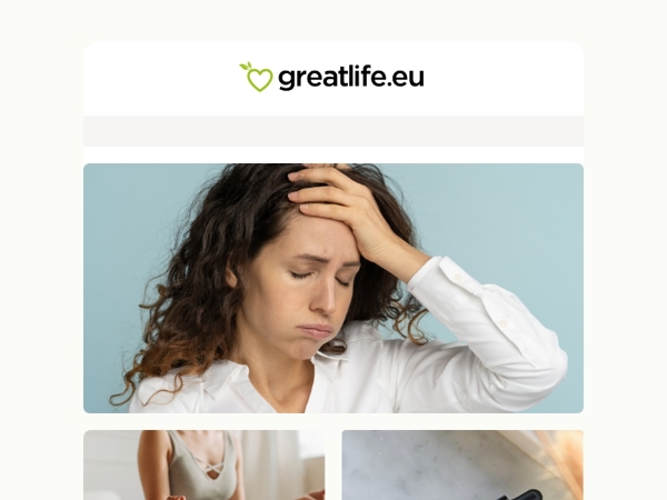 Lower your stress levels with our best supplements | Greatlife.eu 💚