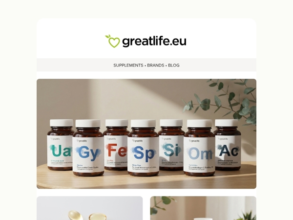 New arrivals! Now at reduced launch prices | Greatlife.eu 💚