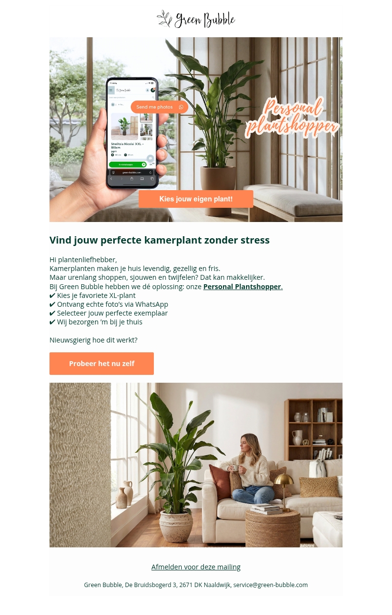 Kies jouw perfecte plant via Whatsapp📲🌴 Kies jouw perfecte plant via Whatsapp📲🌴