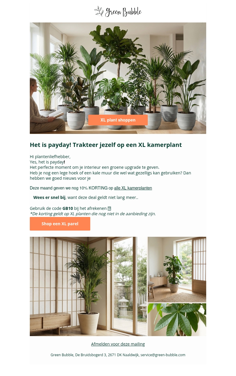 Het is Payday! Tijd voor groen. 🌿 Het is Payday! Tijd voor groen. 🌿