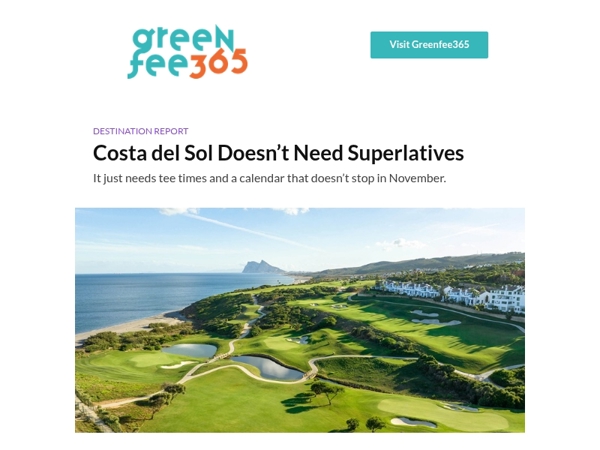 Costa del Golf much?