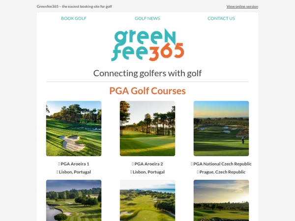 Tee Off at Official PGA Courses