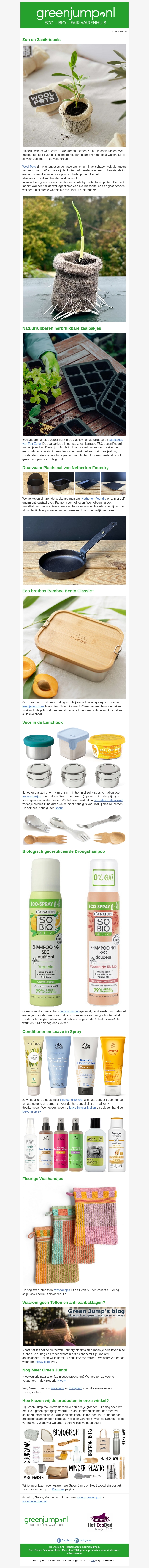 Green Jump Nieuws! Green Jump Nieuws!