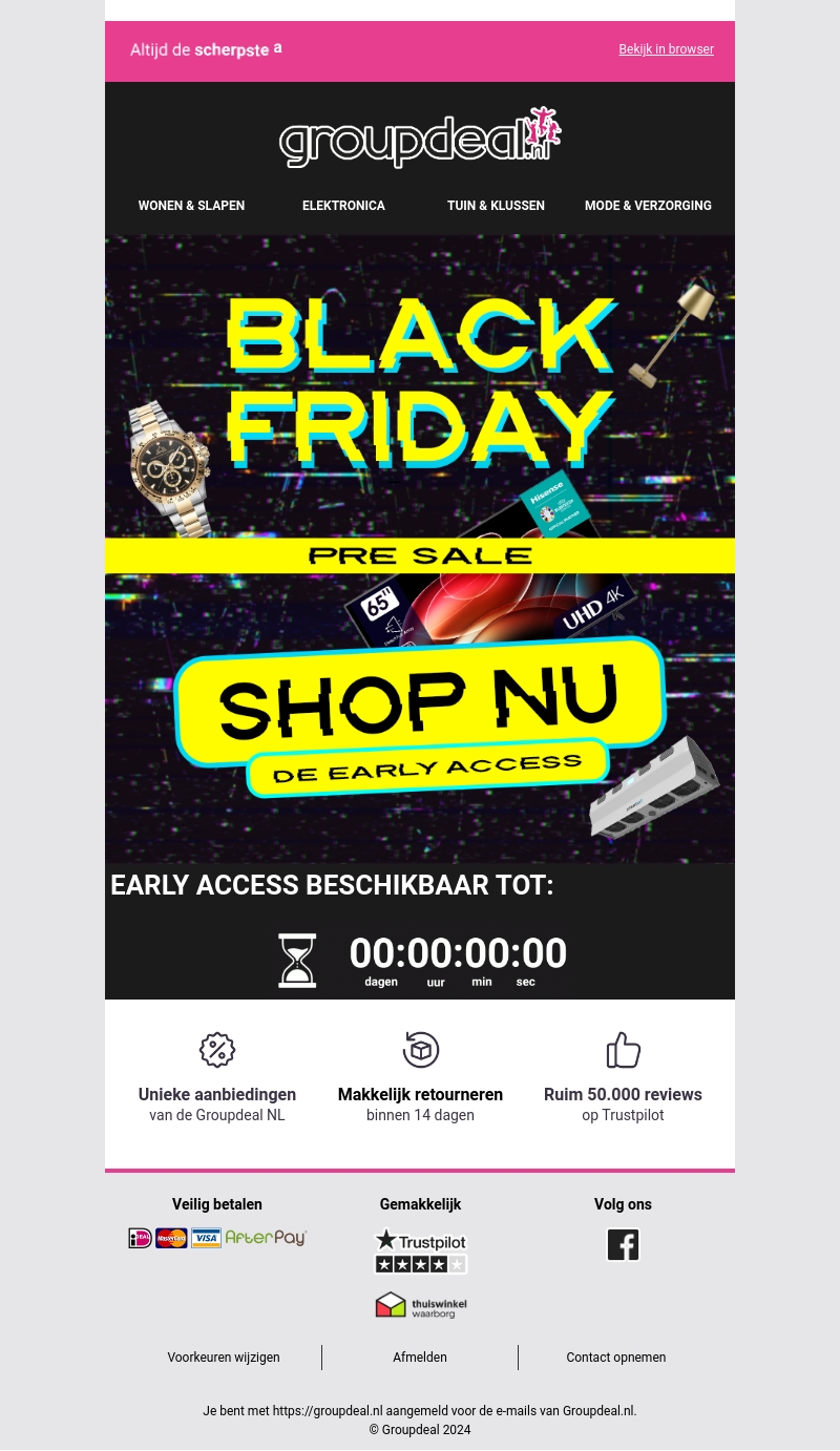 🚨 EARLY ACCESS: Pre Sale Black Friday 🚨 🚨 EARLY ACCESS: Pre Sale Black Friday 🚨