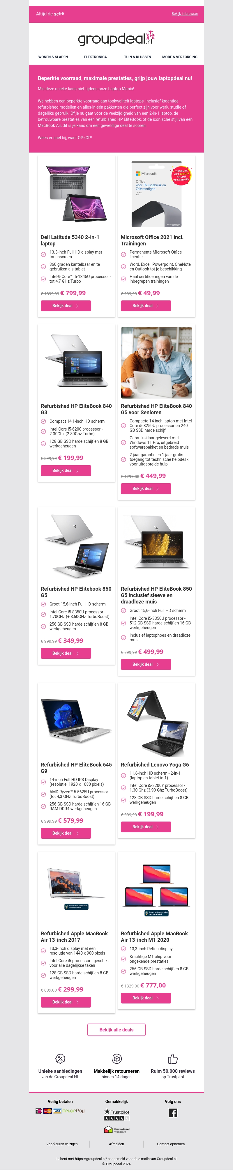💻 LAPTOP MANIA: Grijp Je Kans op de Laatste Stuks! 💻 LAPTOP MANIA: Grijp Je Kans op de Laatste Stuks!