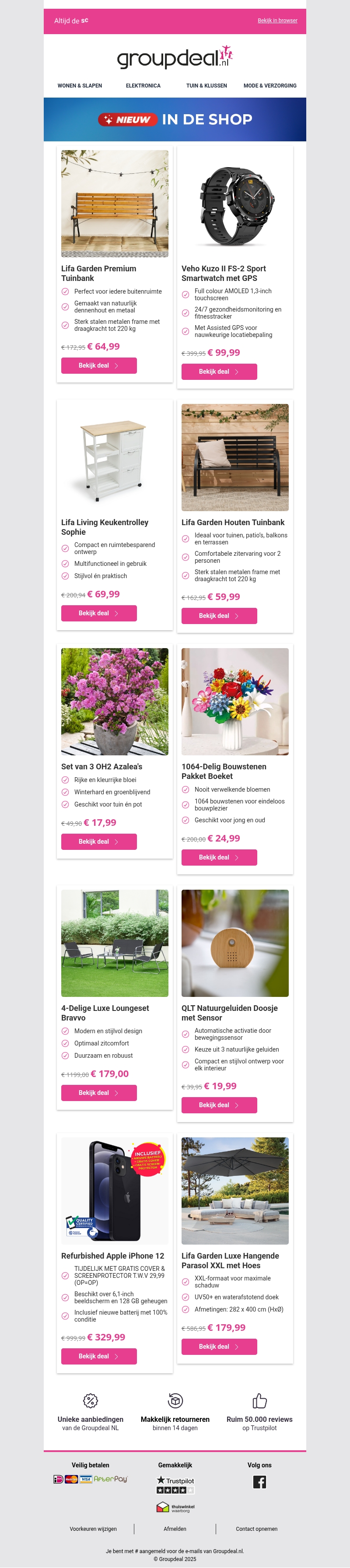 π GLOEDNIEUWE ITEMS: De nieuwste deals voor jou op een rijtje! π GLOEDNIEUWE ITEMS: De nieuwste deals voor jou op een rijtje!