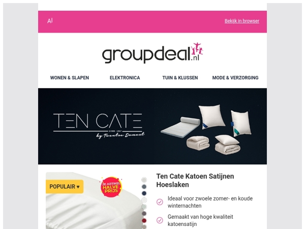 TEN CATE: Shop de zachtste deals! 🛏️💤