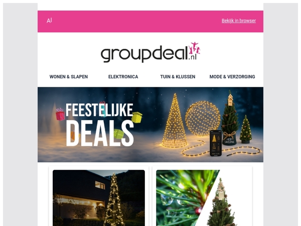 Feestelijke deals: De mooiste verlichtingen en planten! 🌟🎄✨