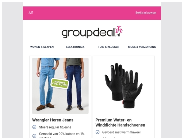 Bekijk de beste deals van deze week!