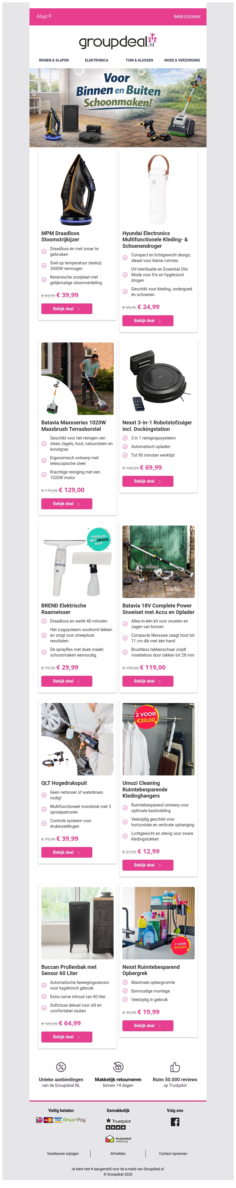 Slimme tools, zichtbaar schoon resultaat ✨ Slimme tools, zichtbaar schoon resultaat ✨
