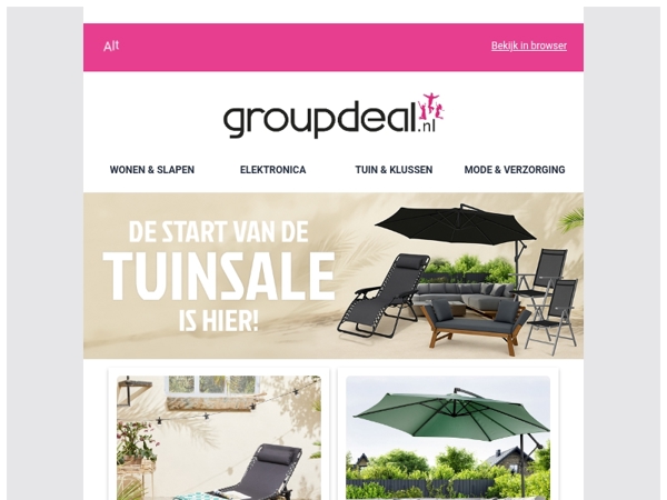 ZOMER TUINSALE: De start van de TUINSALE is hier! 🌳☀️🔖