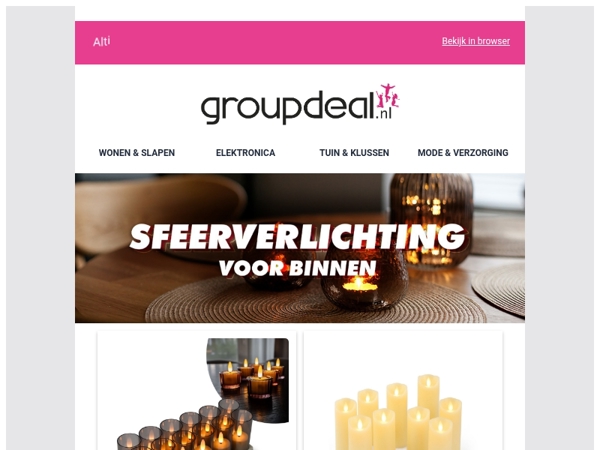 Meer sfeer, meer rust, mooier licht in huis ✨