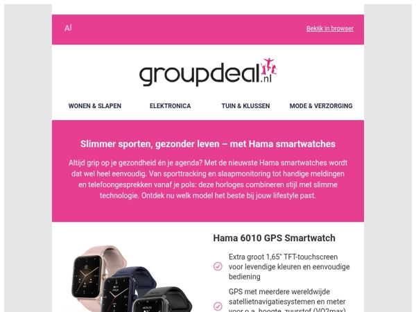 Sportief, slim en stijlvol – dit zijn de nieuwe Hama Smartwatches⌚
