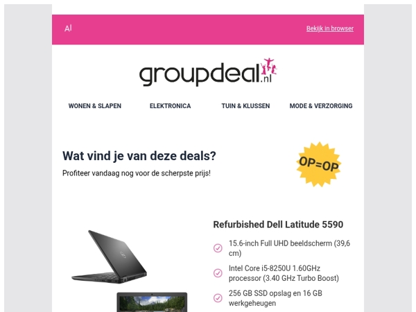 Deze aanbiedingen wil je niet missen