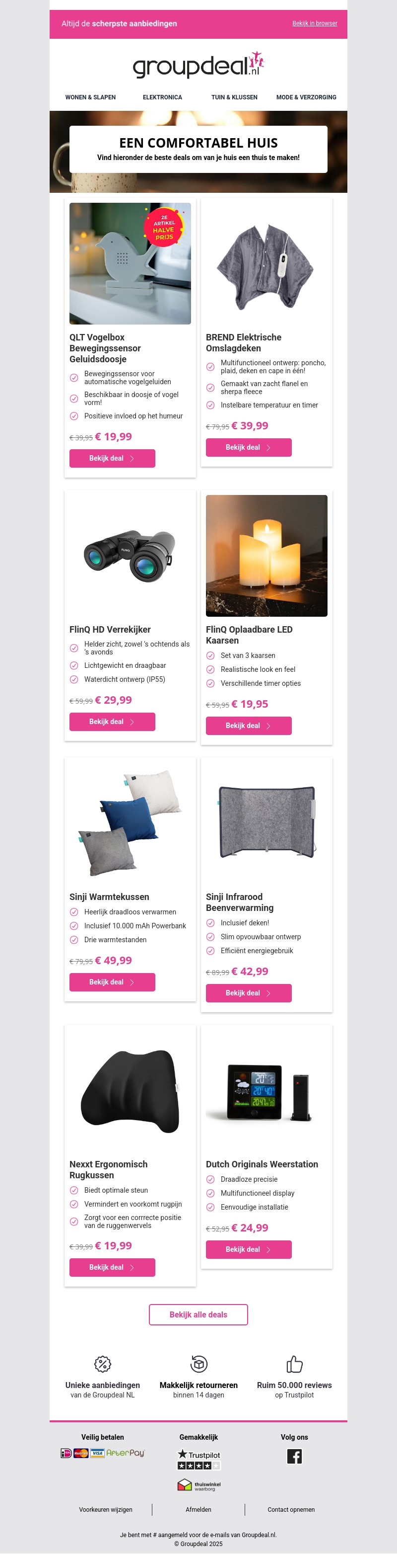 Creëer een comfortabel huis met hoge kortingen! 🏠 Creëer een comfortabel huis met hoge kortingen! 🏠