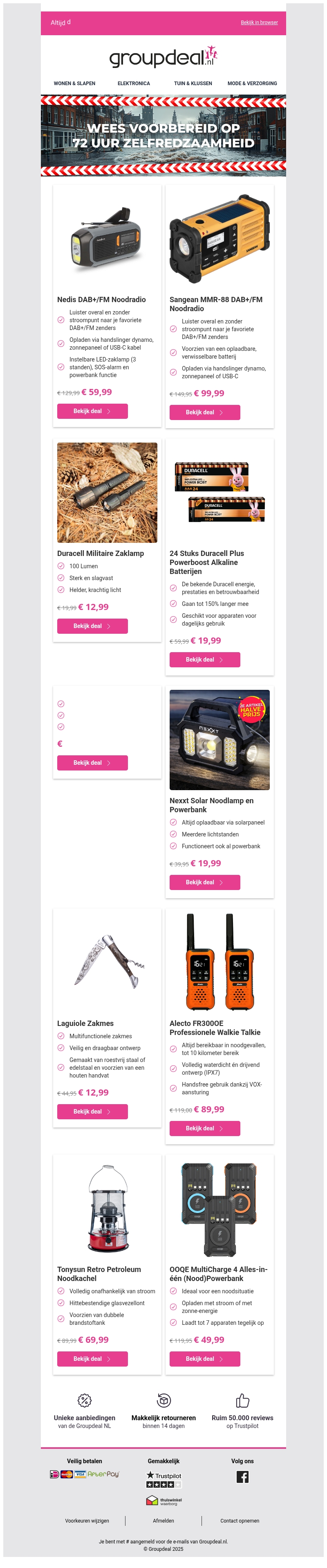 Ben jij voorbereid als de stroom uitvalt? ⚡ Ben jij voorbereid als de stroom uitvalt? ⚡