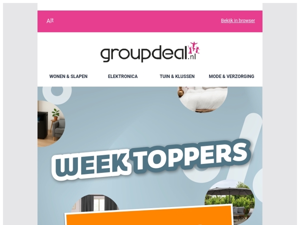 WEEKTOPPERS: De beste deals uit de krant! 🚨
