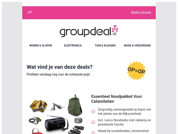Deze aanbiedingen wil je niet missen
