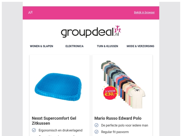 Bekijk de beste deals van deze week!