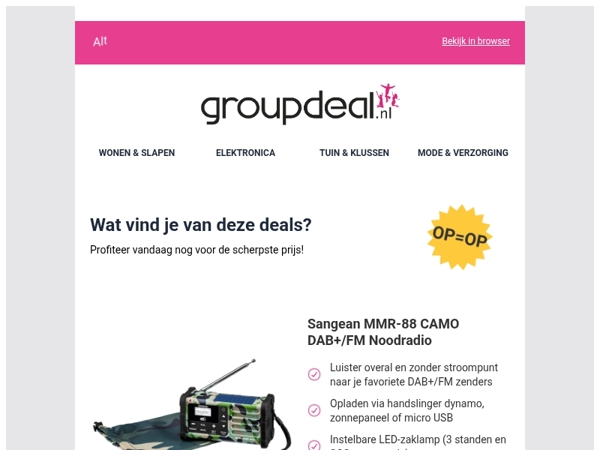 Deze aanbiedingen wil je niet missen
