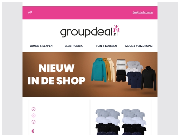NIEUW: De nieuwste mode in onze shop! 🧥👕🧦