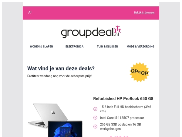 Deze aanbiedingen wil je niet missen