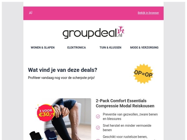 Iedere dag de beste aanbiedingen voor jou