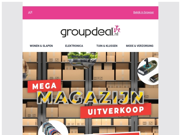 MEGA MAGAZIJN UITVERKOOP: De allerbeste deals uit ons magazijn! 💰📦🏷️