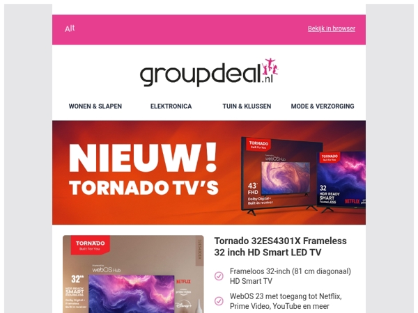 NIEUW: Tornado Televisies! 📺🌪️🌀