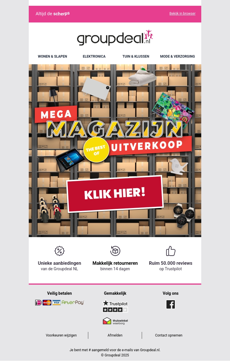 THE BEST OF: MEGA magazijn sale! 📦 THE BEST OF: MEGA magazijn sale! 📦