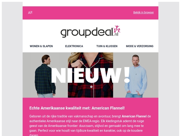 Nieuw in de shop: American Flannel!