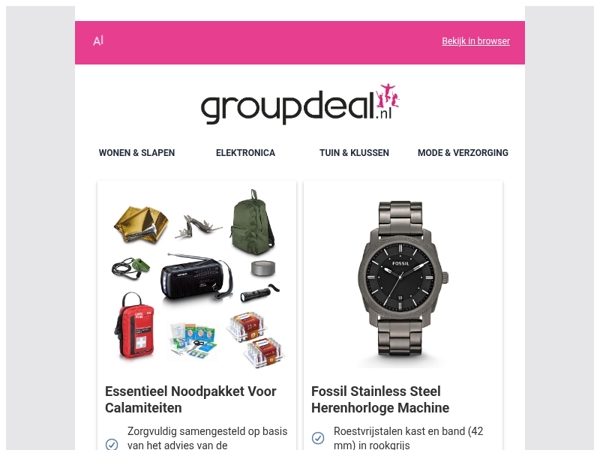 Bekijk de beste deals van deze week!