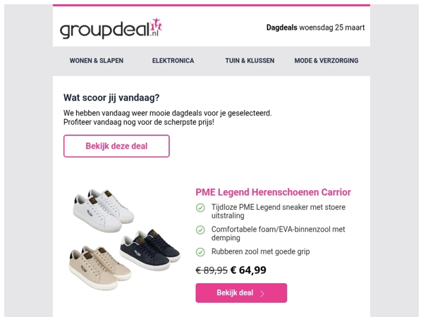 Iedere dag de beste aanbiedingen voor jou
