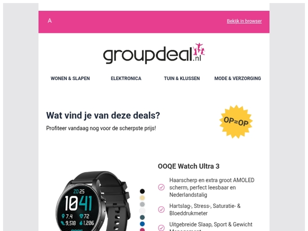 Klaar om te besparen? Bekijk snel de dagdeals