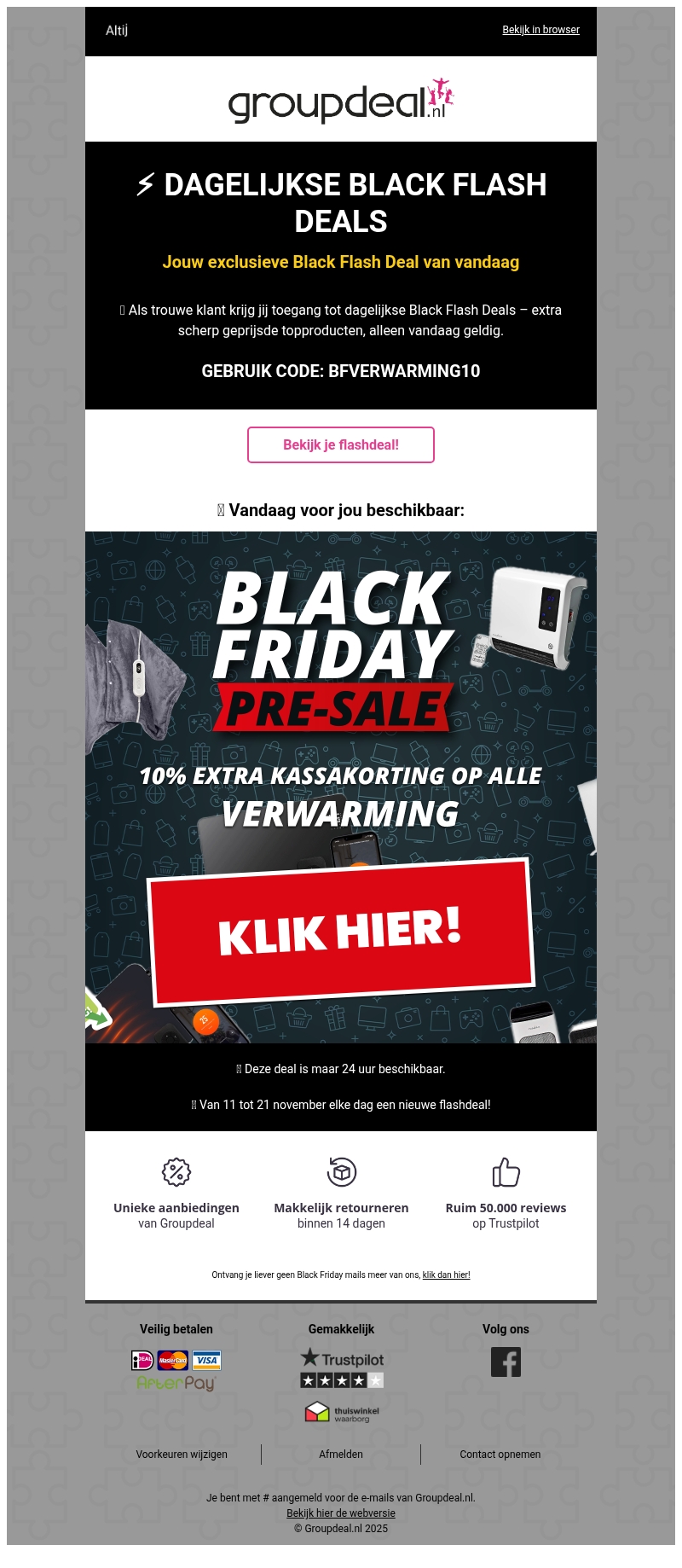 Laatste mail