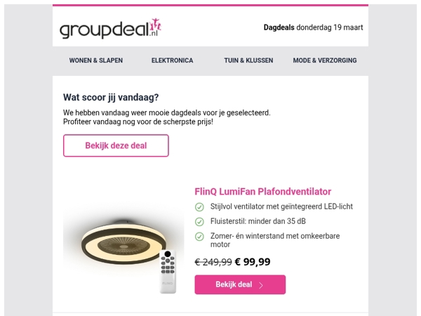 Pak deze deals voordat ze verdwijnen!