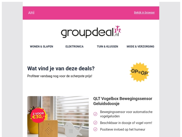 Pak deze deals voordat ze verdwijnen!