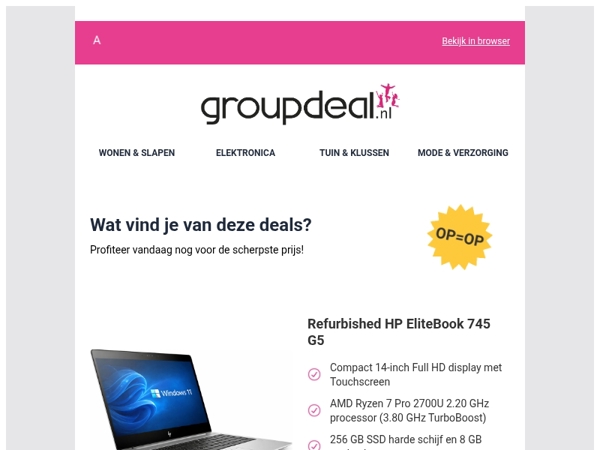 Deze aanbiedingen wil je niet missen