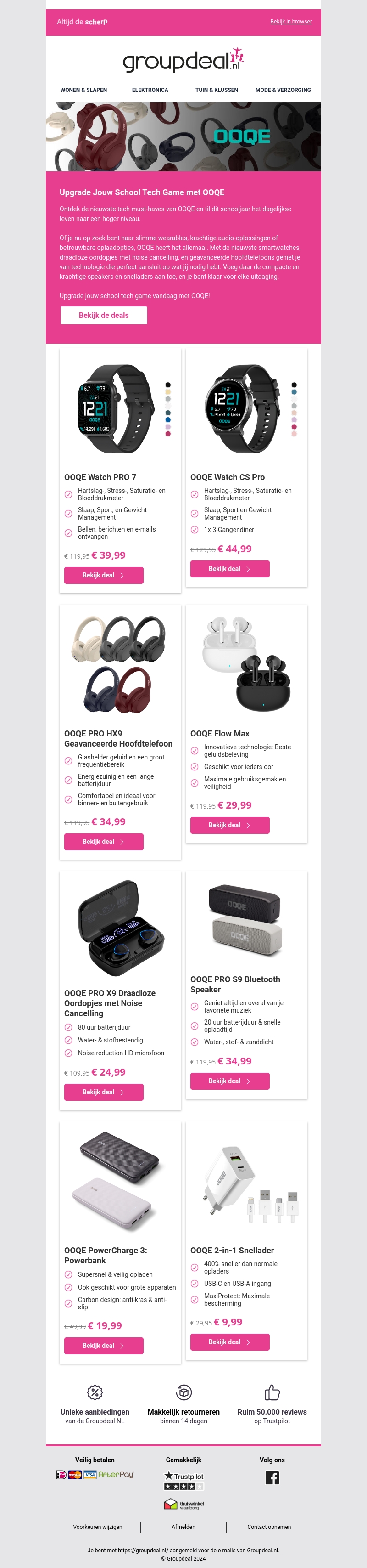 Back-to-school met de gadgets van OOQE! Back-to-school met de gadgets van OOQE!