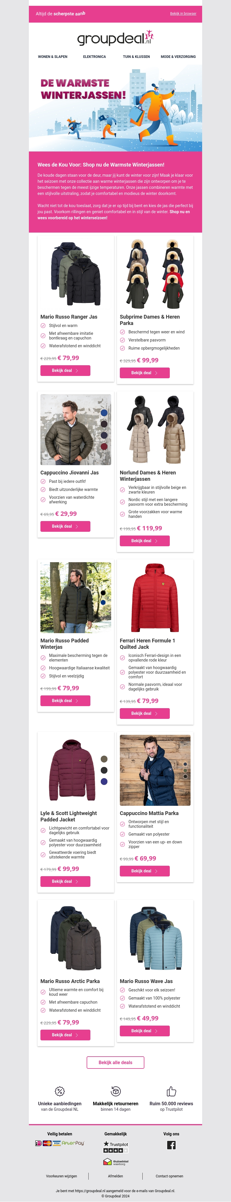 Bescherm jezelf tegen de kou: Ontdek De Warmste Winterjassen! Bescherm jezelf tegen de kou: Ontdek De Warmste Winterjassen!