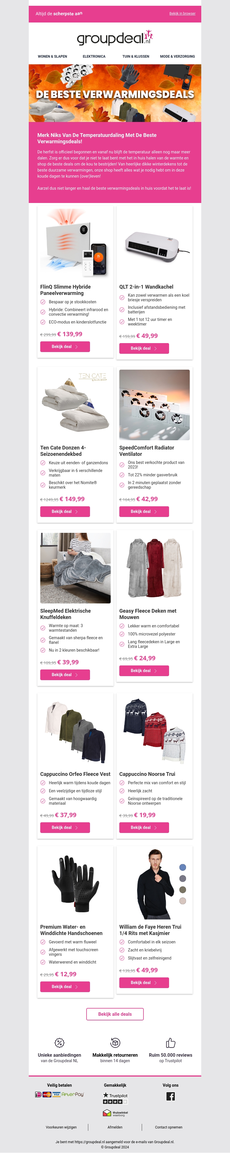 Blijf Gegarandeerd Warm Met de Beste Verwarmingsdeals! 🧣🧥 Blijf Gegarandeerd Warm Met de Beste Verwarmingsdeals! 🧣🧥