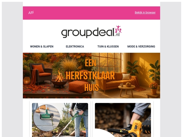 HERFSTKLAAR: Maak je huis en tuin klaar voor de herst! 🍂🧰⚒️