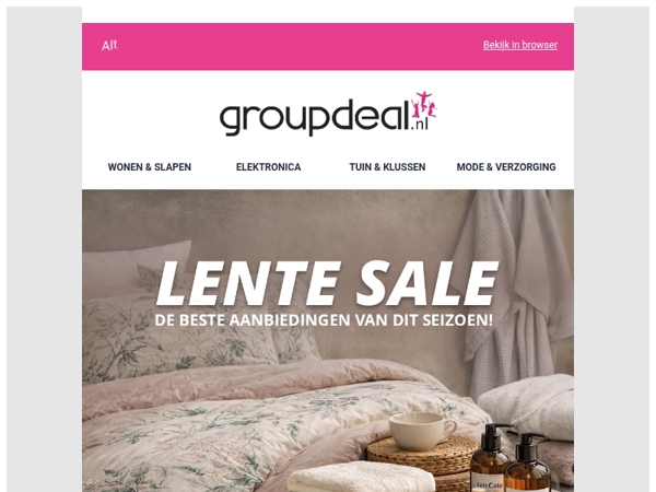 LENTE SALE: Ontdek de beste aanbiedingen van Ten Cate 🌸
