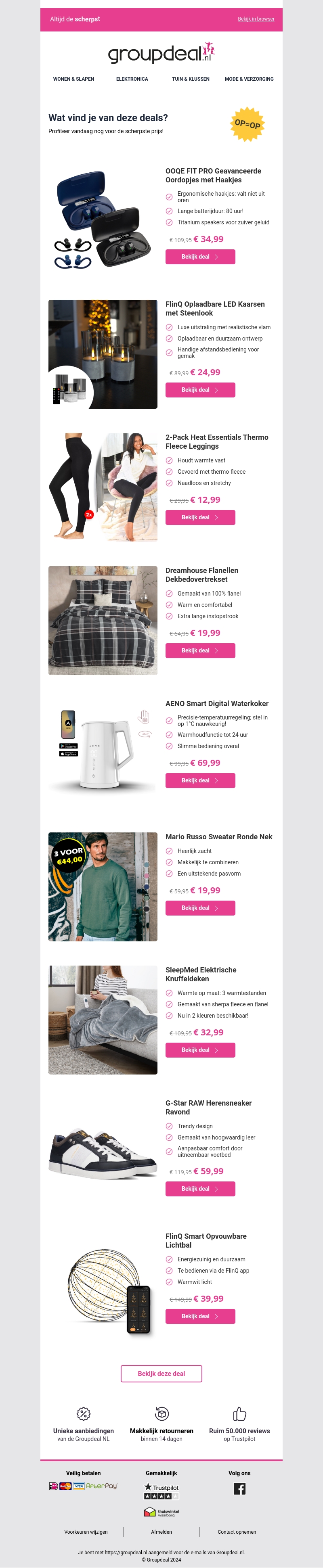 Deze aanbiedingen wil je niet missen Deze aanbiedingen wil je niet missen